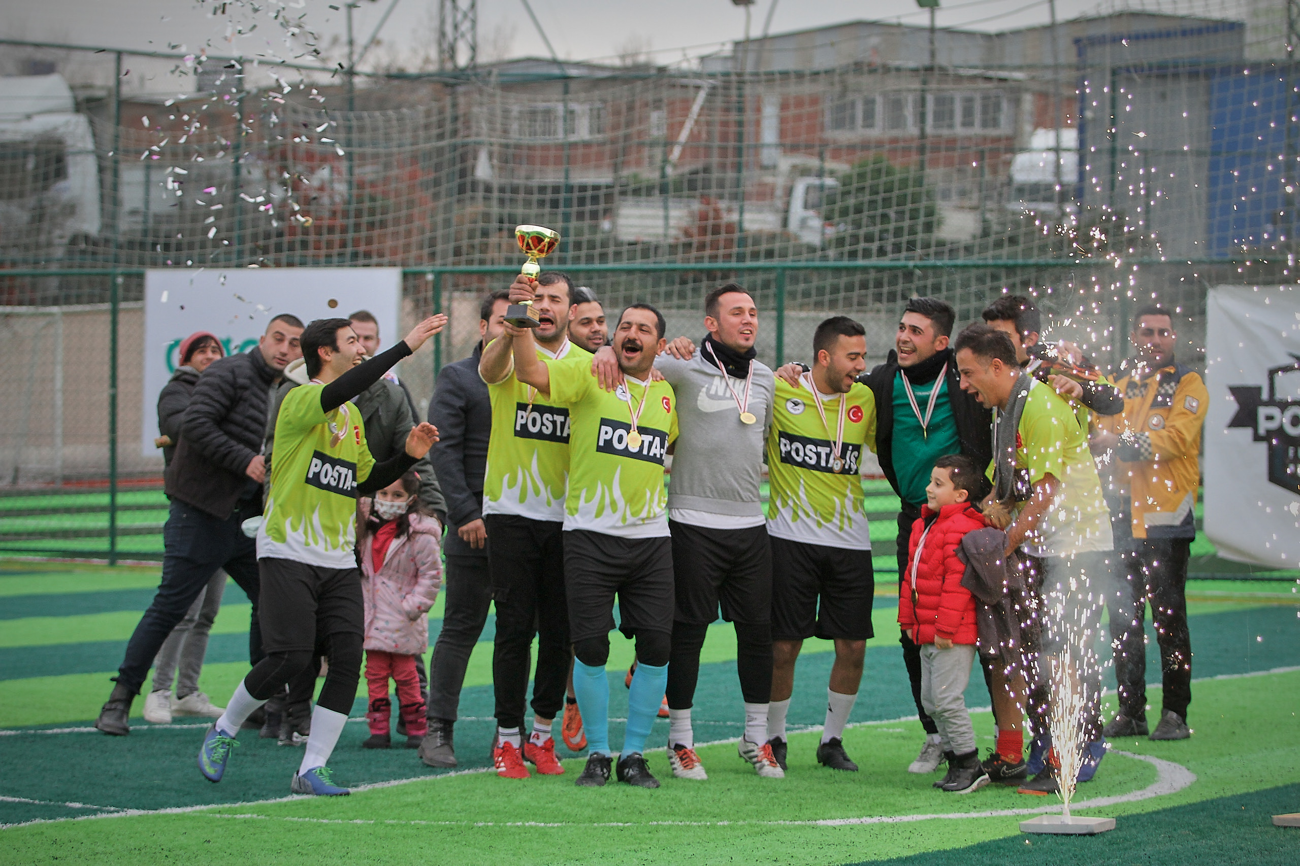 Posta İş Sendikası Futbol Ligi Şampiyonu Gölbaşı PDM