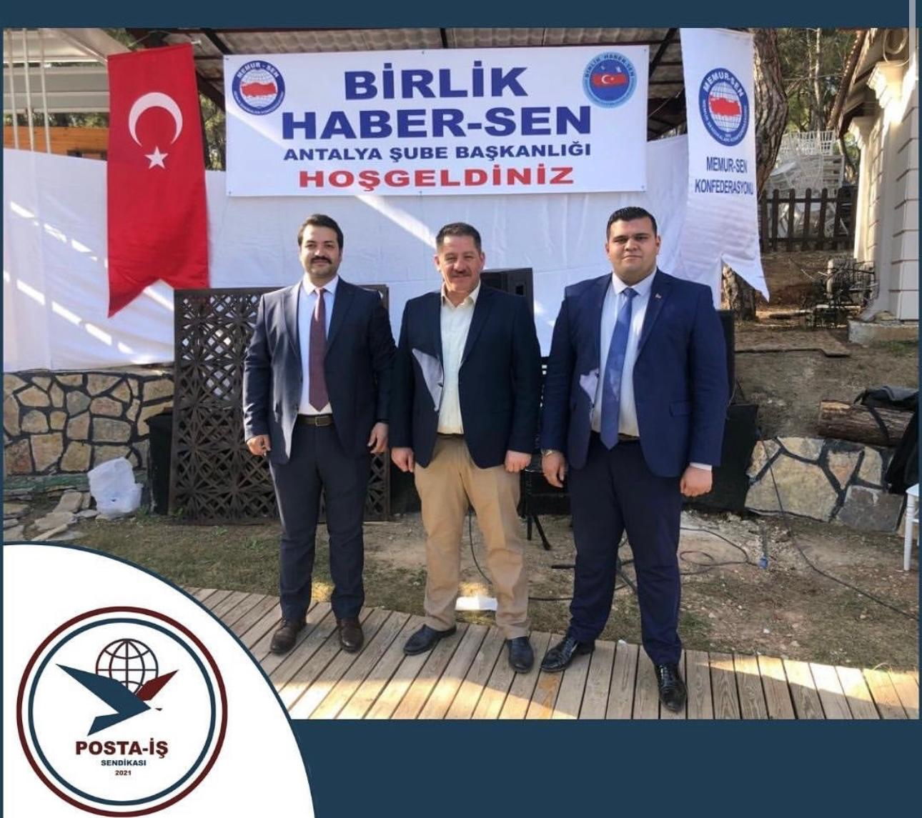 Birlik Haber Sen Genel Başkanı Ömer Budak daveti üzerine